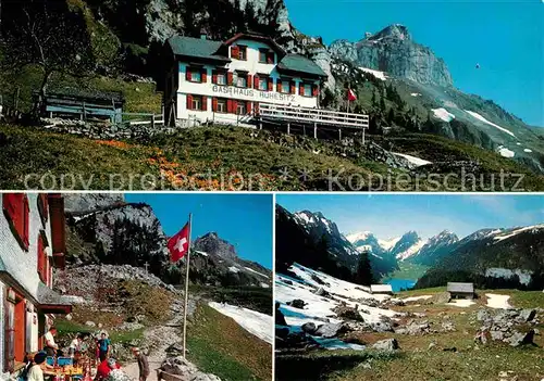 AK / Ansichtskarte Bruelisau Berggasthaus Ruhsitz am weg zum Hohen Kasten Appenzeller Alpen Kat. Bruelisau
