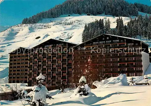 AK / Ansichtskarte Disentis GR Uto Ring Haeuser Aviul Bun ura Canorta Wintersportplatz Alpen Kat. Disentis
