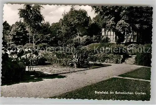 AK / Ansichtskarte Bielefeld Botanischen Garten Kat. Bielefeld