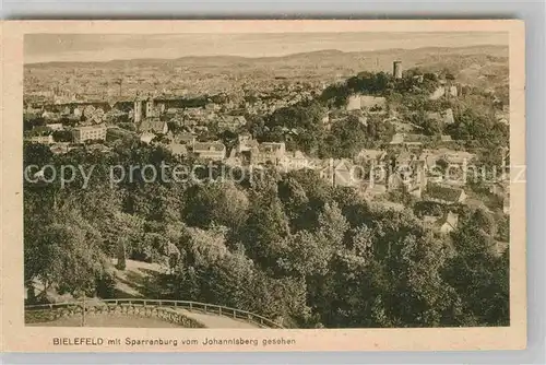 AK / Ansichtskarte Bielefeld Sparrenburg Panorama Kat. Bielefeld