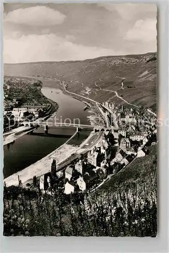 AK / Ansichtskarte Bernkastel Kues Moselpartie Panorama Kat. Bernkastel Kues