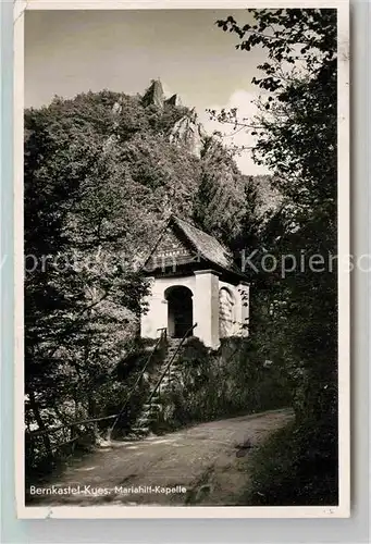 AK / Ansichtskarte Bernkastel Kues Mariahilf Kapelle Kat. Bernkastel Kues
