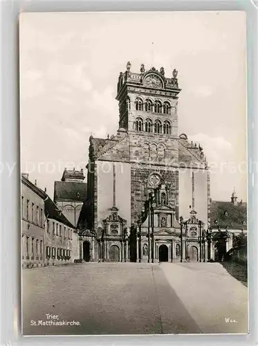 AK / Ansichtskarte Trier St Matthiaskirche Kat. Trier