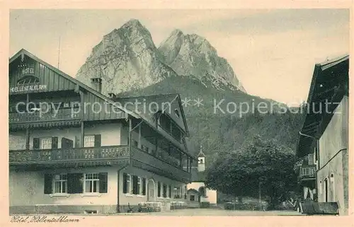 AK / Ansichtskarte Hammersbach Grainau Hotel Hoellentalklamm Kat. Grainau