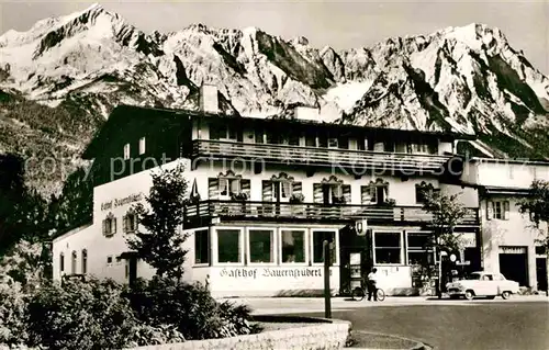 AK / Ansichtskarte Garmisch Partenkirchen Gasthof Bayernstueberl Kat. Garmisch Partenkirchen