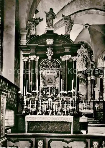 AK / Ansichtskarte Hardenberg Neviges Altar mit Gnadenbild
