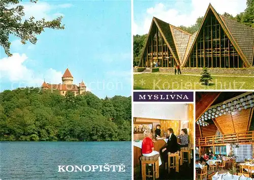 AK / Ansichtskarte Konopiste Tschechien Myslivna Zamek  Kat. Tschechische Republik