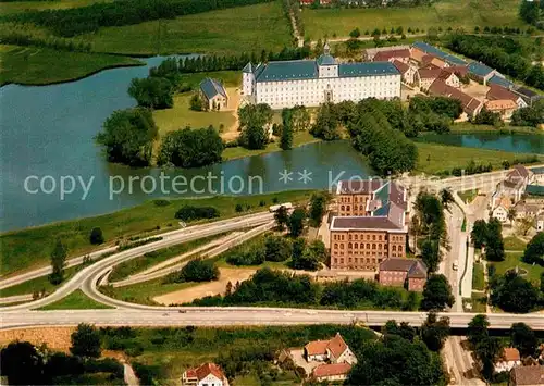 AK / Ansichtskarte Schleswig Schlei Fliegeraufnahme mit Schloss Kat. Erfde