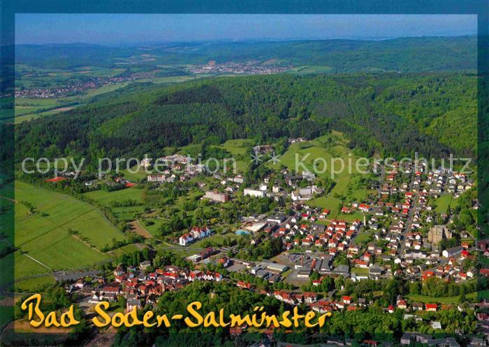 AK / Ansichtskarte Bad Soden Salmuenster Fliegeraufnahme Kat. Bad Soden ...