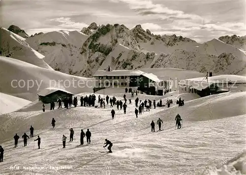 AK / Ansichtskarte Nebelhorn Berstation Kat. Oberstdorf