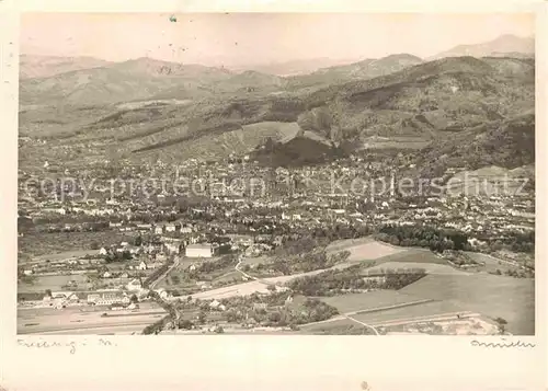 AK / Ansichtskarte Freiburg Breisgau Blick vom Schauinsland Kat. Freiburg im Breisgau