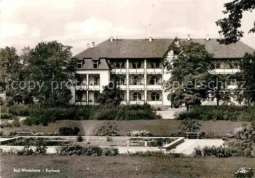 AK / Ansichtskarte Bad Windsheim Kurhaus Kat. Bad Windsheim