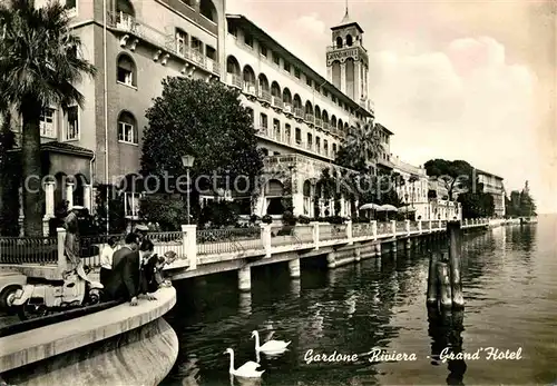 AK / Ansichtskarte Gardone Riviera Lago di Garda Grand Hotel  Kat. Italien