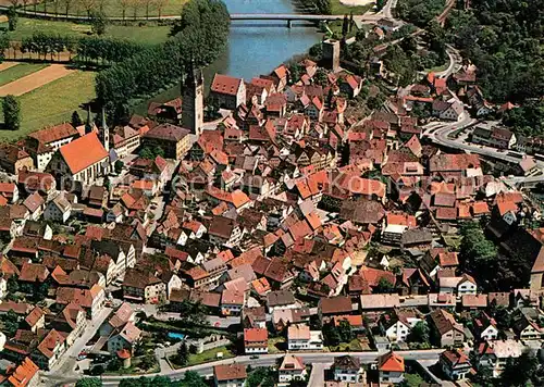 AK / Ansichtskarte Bad Wimpfen Neckar Alte Kaiserstadt Freie Reichsstadt Historischer Stadtkern Fliegeraufnahme