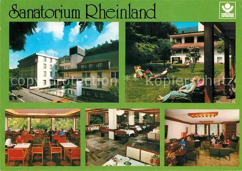 AK / Ansichtskarte Bad Bertrich Sanatorium Rheinland Kat. Bad Bertrich