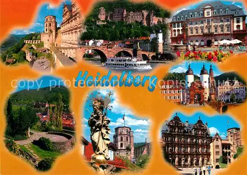 AK / Ansichtskarte Heidelberg Neckar Schloss  Kat. Heidelberg
