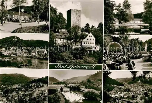 AK / Ansichtskarte Bad Liebenzell Freibad Teilansichten Kat. Bad Liebenzell