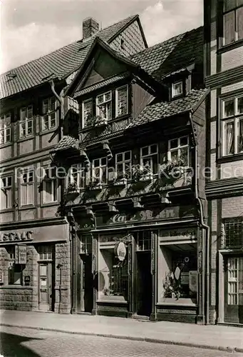 AK / Ansichtskarte Wernigerode Harz HO Cafe Wien Kat. Wernigerode