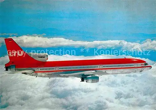 AK / Ansichtskarte Flugzeuge Zivil Tristar L 1011 1 Lockheed Kat. Airplanes Avions