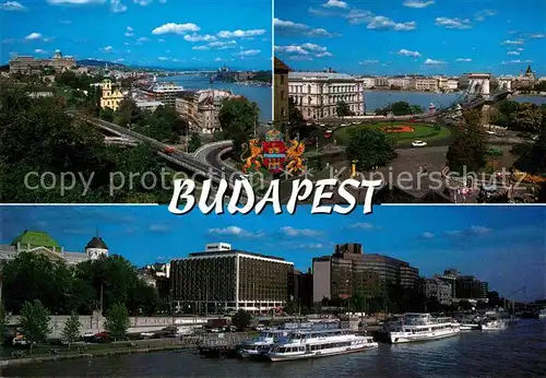 AK / Ansichtskarte Budapest Teilansichten Kat. Budapest