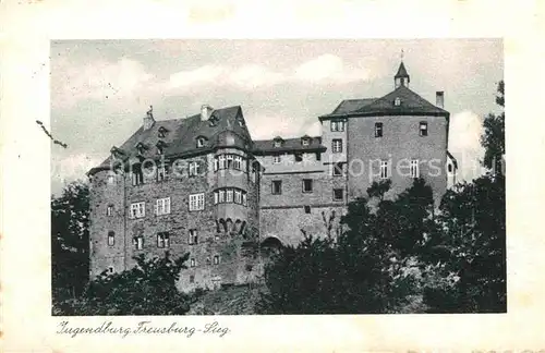 AK / Ansichtskarte Freusburg Gasthaus Ache Jugendburg  Kat. Kirchen (Sieg)