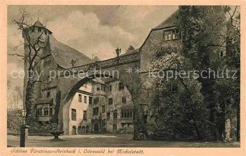 AK / Ansichtskarte Michelstadt Schloss Fuerstenau Steinbach Kat. Michelstadt