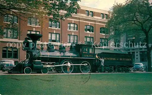 AK / Ansichtskarte Winnipeg The Countess of Duffern Lokomotive Kat. Winnipeg