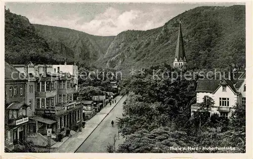 AK / Ansichtskarte Thale Harz Hubertusstrasse Kat. Thale