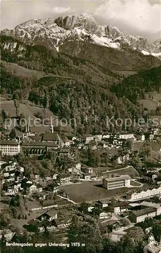 AK / Ansichtskarte Berchtesgaden Fliegeraufnahme gegen Untersberg Kat. Berchtesgaden