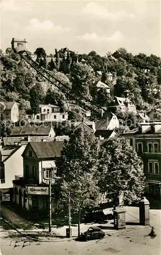 AK / Ansichtskarte Dresden Loschwitz Koerrerplatz und Schwebebahn Kat. Dresden Elbe