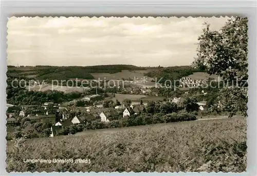 AK / Ansichtskarte Bonsfeld Langenberg Panorama