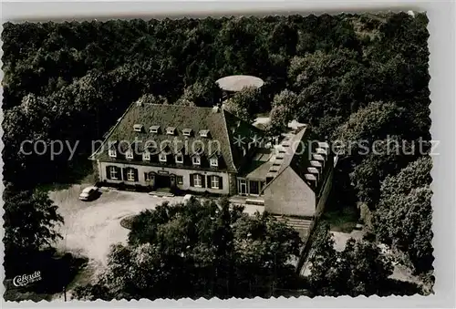 AK / Ansichtskarte Heiligenhaus Mettmann Fliegeraufnahme Hotel Restaurant Parkhaus
