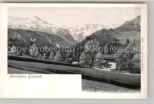 AK / Ansichtskarte Graseck Forsthaus Graseck Kat. Garmisch Partenkirchen