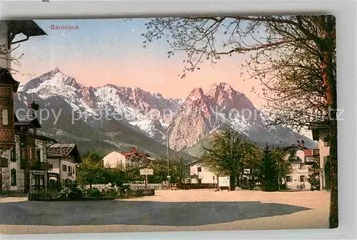 AK / Ansichtskarte Garmisch Partenkirchen Muenchener Haus Zugspitze Kat. Garmisch Partenkirchen