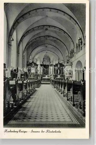 AK / Ansichtskarte Hardenberg Neviges Klosterkirche Inneres