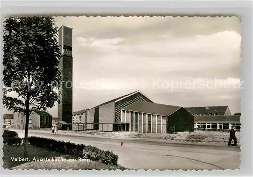 AK / Ansichtskarte Velbert Apostelkirche am Berg Kat. Velbert