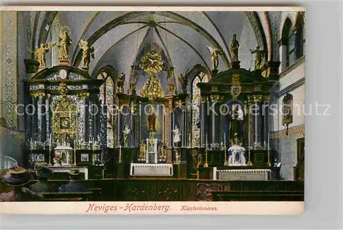AK / Ansichtskarte Hardenberg Neviges Kloster Inneres