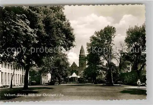 AK / Ansichtskarte Velbert Christuskirche Kat. Velbert