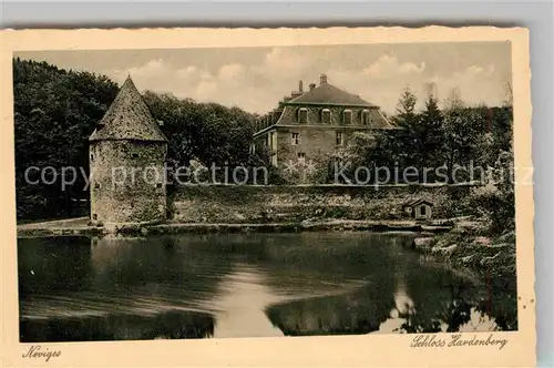 AK / Ansichtskarte Neviges Velbert Schloss Hardenberg