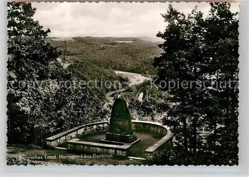 AK / Ansichtskarte Bergisches Land Hermann Loens Denkmal Kat. 