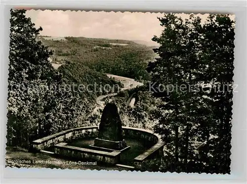 AK / Ansichtskarte Bergisches Land Hermann Loens Denkmal Kat. 