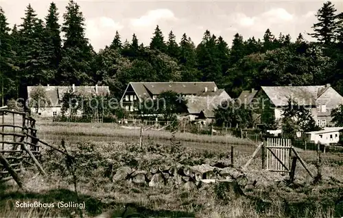 AK / Ansichtskarte Schiesshaus Holzminden Gasthaus Pension Waldmuehle Kat. Holzminden