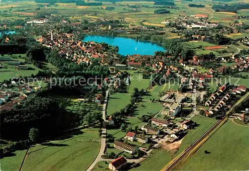 AK / Ansichtskarte Bad Waldsee Moorheilbad Fliegeraufnahme Kat. Bad Waldsee