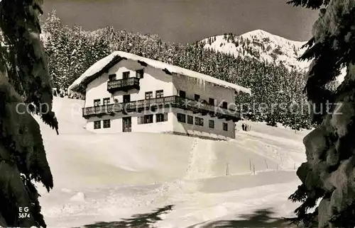AK / Ansichtskarte Spitzingsee Berghaus Igler Kat. Schliersee