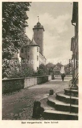 AK / Ansichtskarte Bad Mergentheim Beim Schloss Kat. Bad Mergentheim