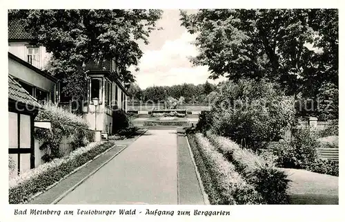 AK / Ansichtskarte Bad Meinberg Aufgang zum Berggarten Kat. Horn Bad Meinberg