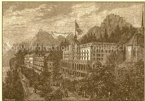 AK / Ansichtskarte Seelisberg UR Hotel Kulm und Sonnenberg Kat. Seelisberg