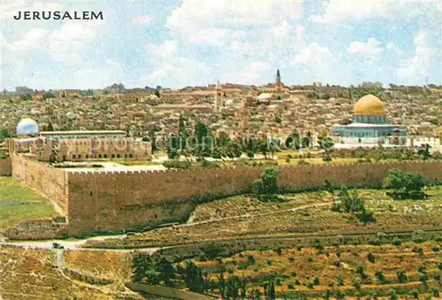 AK / Ansichtskarte Jerusalem Yerushalayim Mt of Olives  Kat. Israel