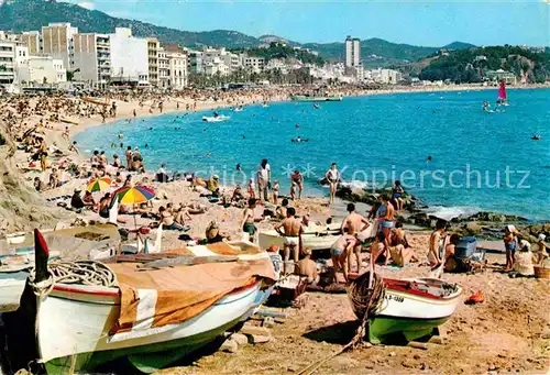 AK / Ansichtskarte Lloret de Mar Strand Kat. Costa Brava Spanien