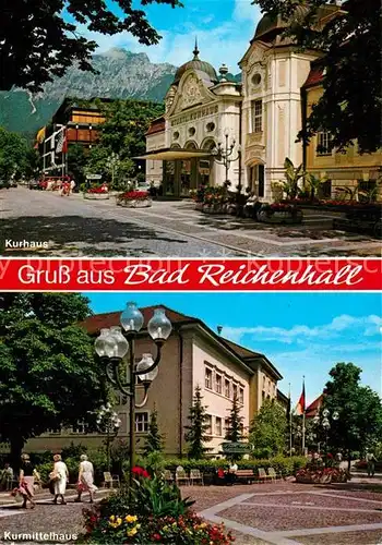 AK / Ansichtskarte Bad Reichenhall Kurhaus Kurmittelhaus  Kat. Bad Reichenhall